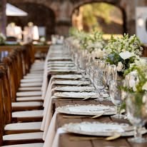 Ceremonia con flores blancas
